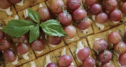 Seasonal catering menus